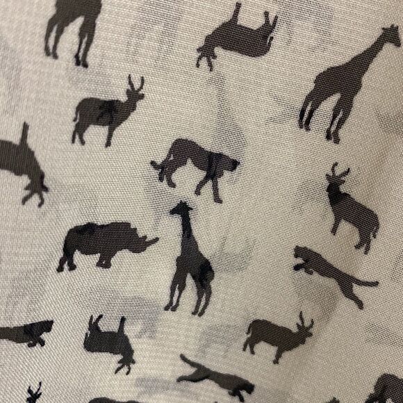 SWEET RAIN Chiffon Safari Animal Blouse - Picture 8 of 9
